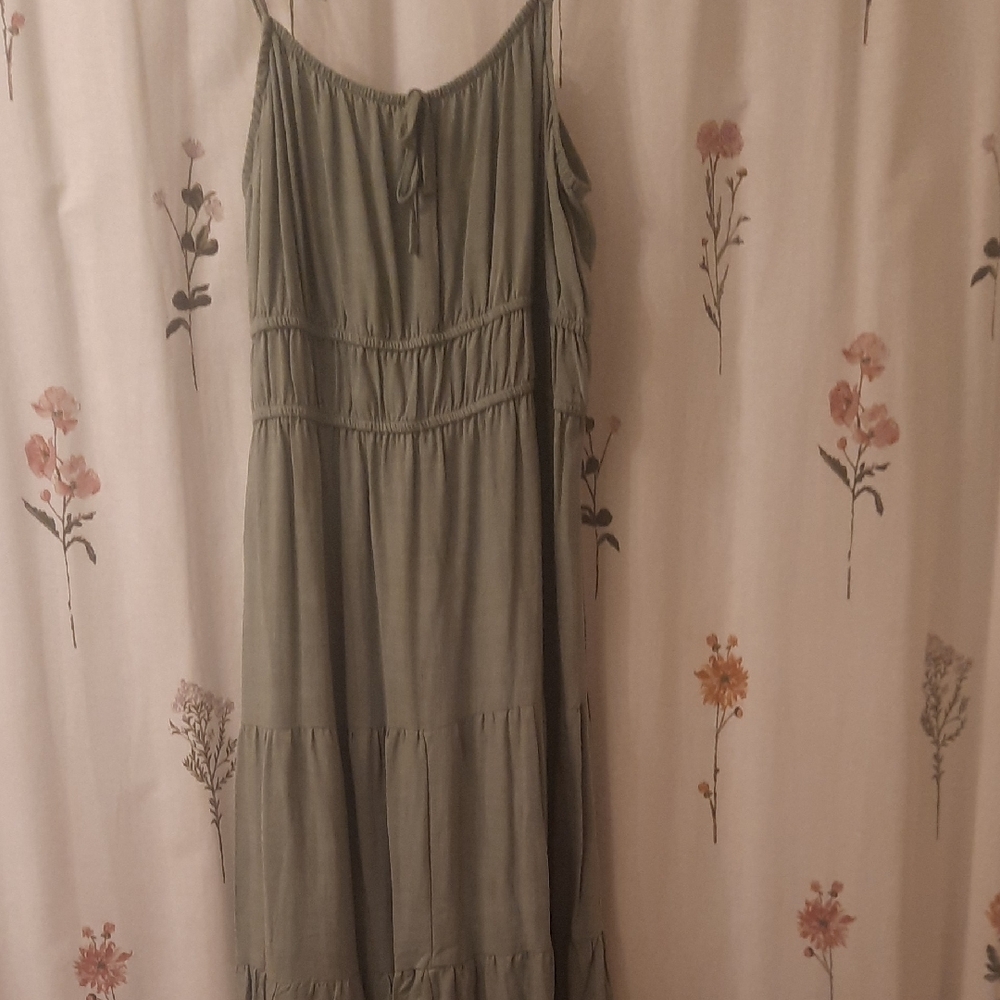 Celebrity Pink Olive Maxi Dress